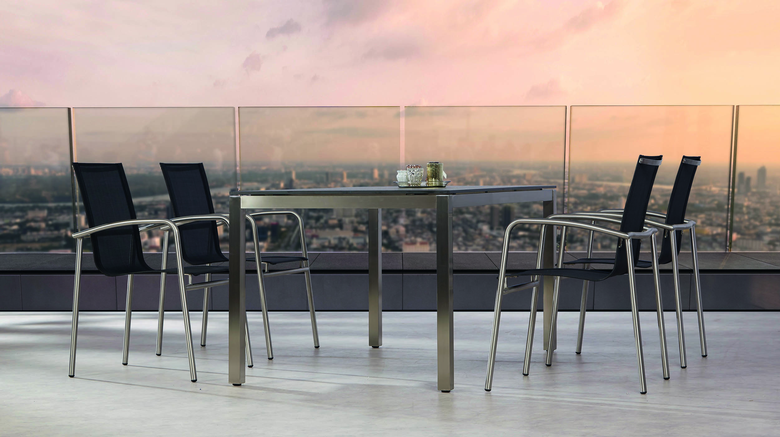 Khartum  Tuinstoel stapelbaar