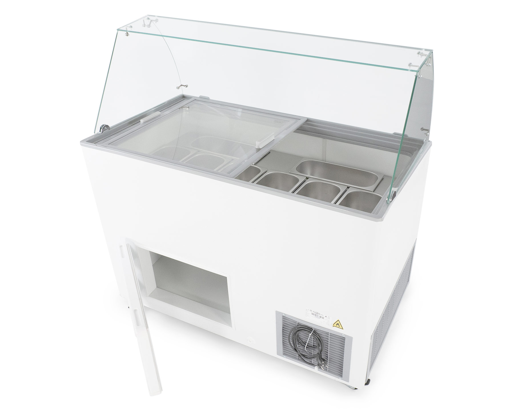 Lot De 2 Récipients à Glace 1,5L Avec Couvercle - Bac à Glace Maison Réutilisable, Empilable - Pour Sorbet, Yaourt Glacé