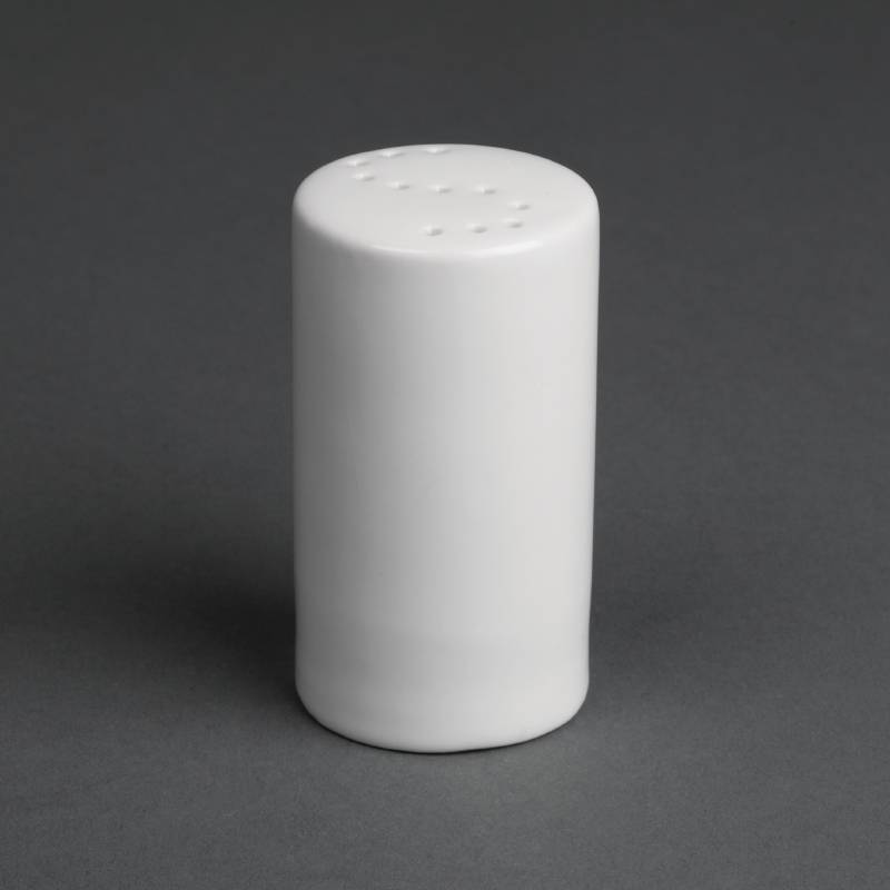 Salzstreuer | Porzellan Weiß | 80mm | 12 Stück