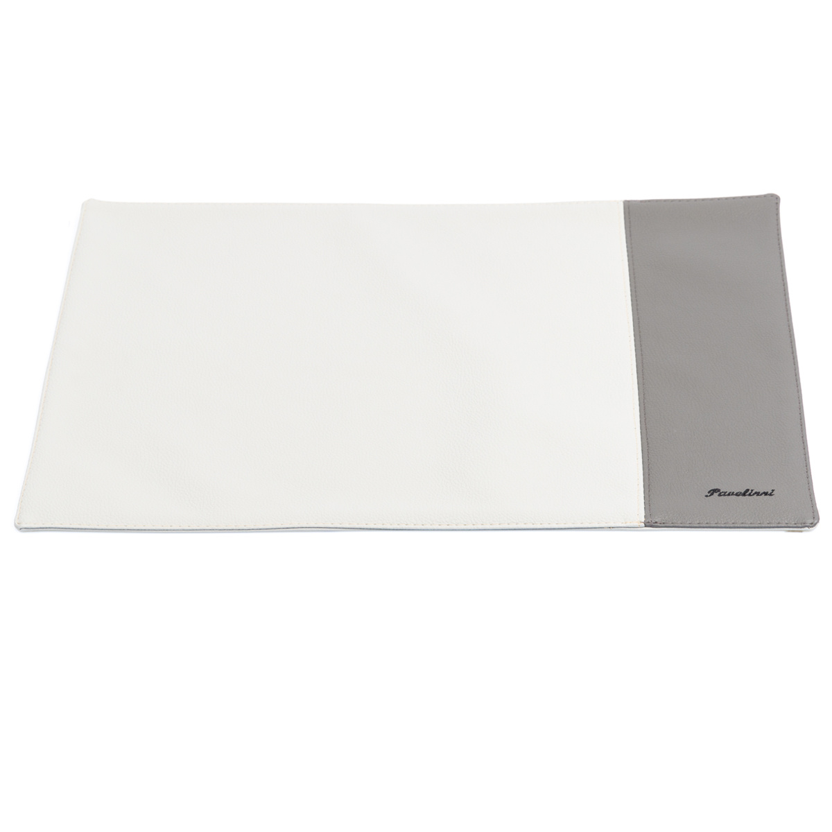 Leder Tischset - Streifen Cognac/Havanna - Doppelseitig - 300x450mm - Erhältlich in 10 Farben