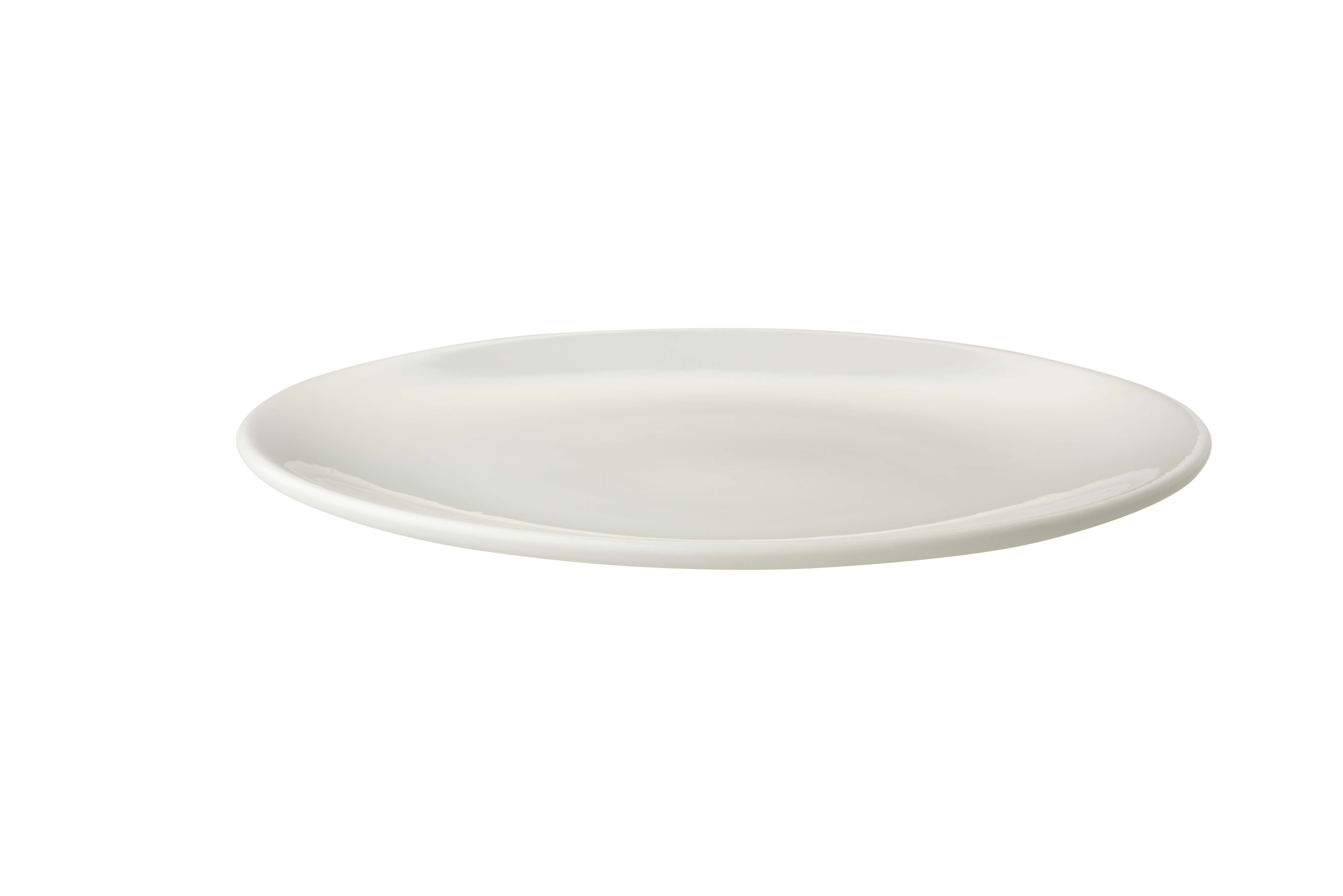Bord coupe 043 Lux 25.5 cm Offwhite Porselein