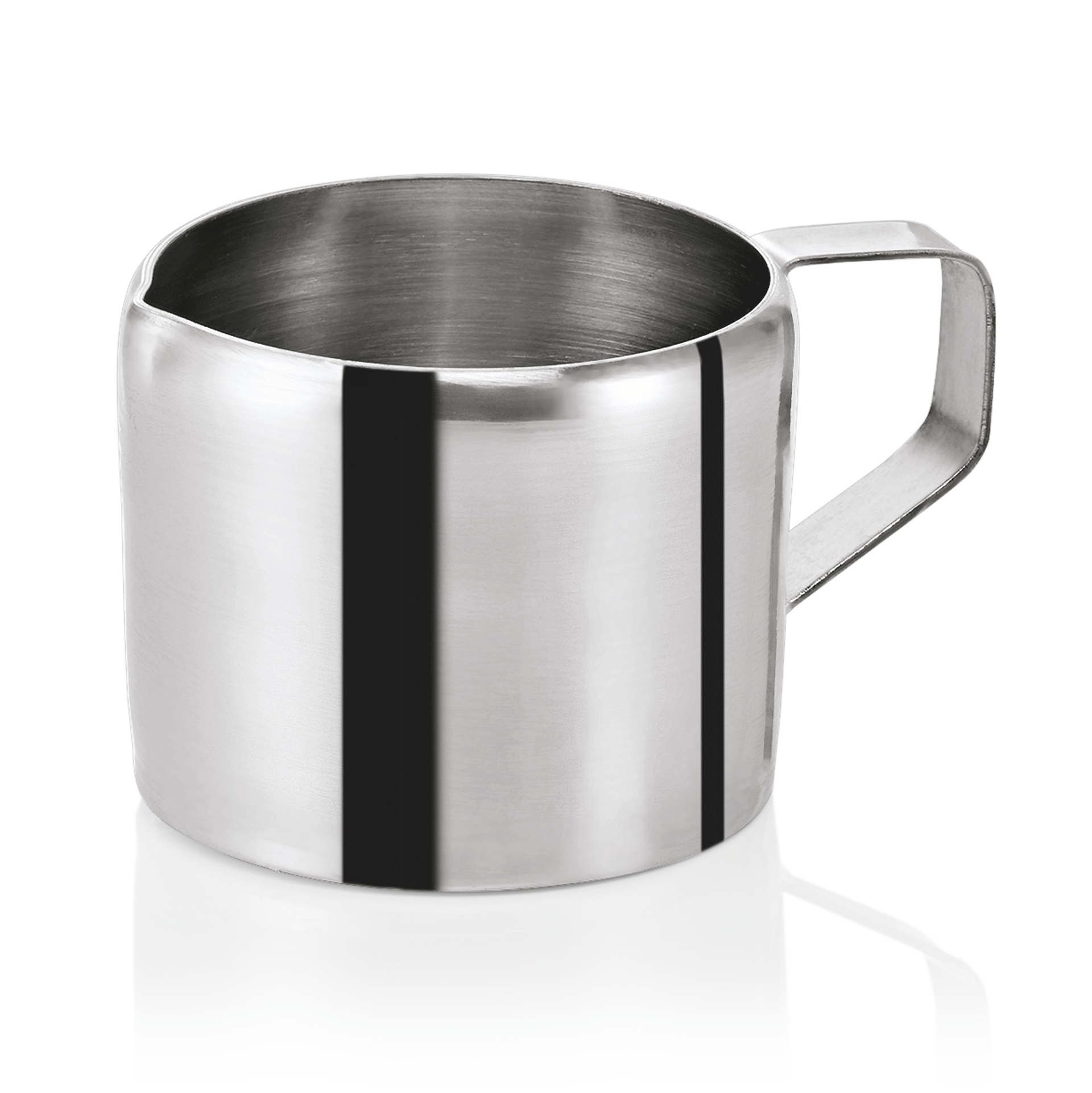 Gieter-set, 0,05 l, Ø 4 cm, Hoogte 3,5 cm, Set van 6 stuks, chroom-nikkelstaal