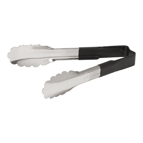 Pinces de service - Acier inoxydable - Noir - 24 cm