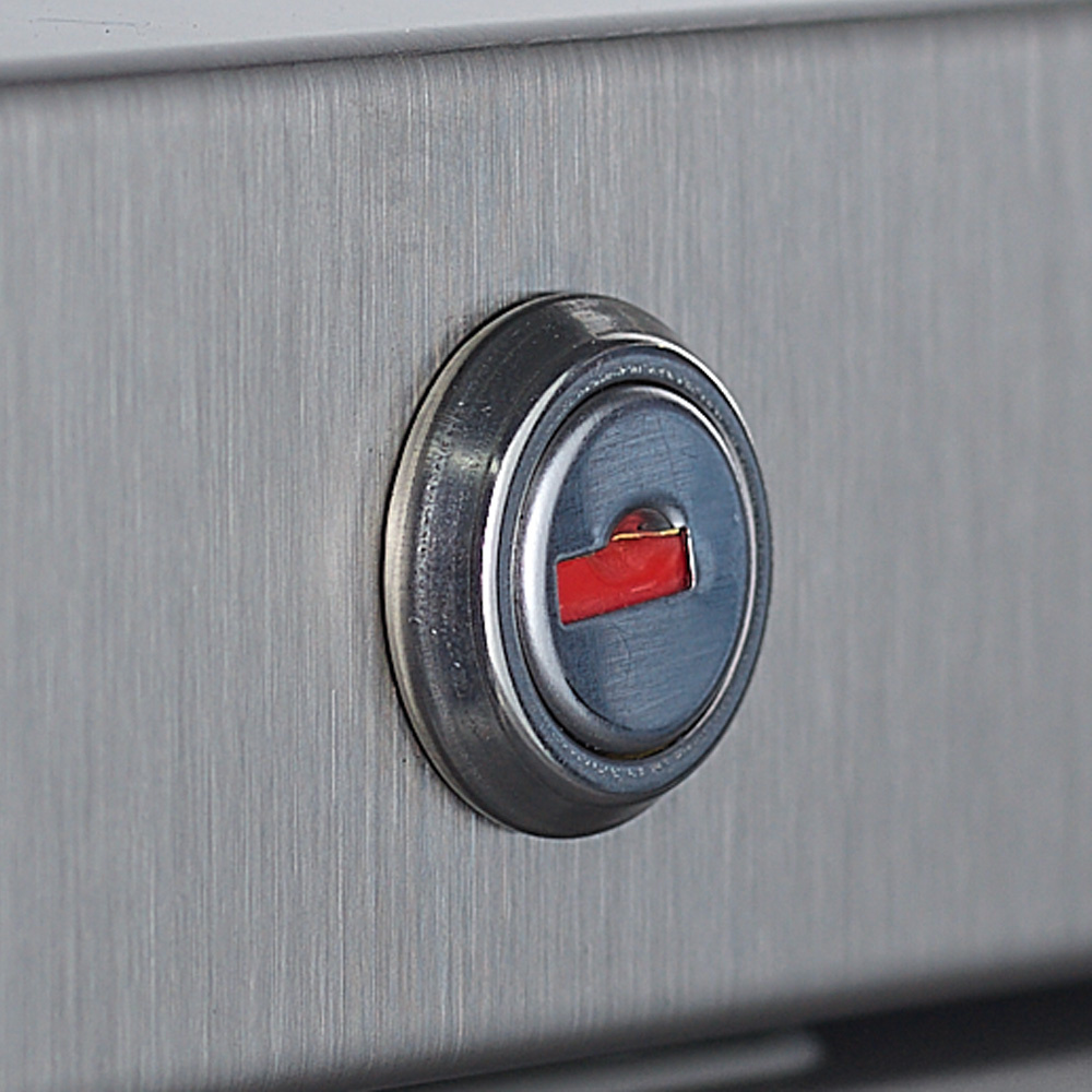 Statische vrieskast, glazen deur, 525 liter, GN2/1+600x400, roestvrij staal