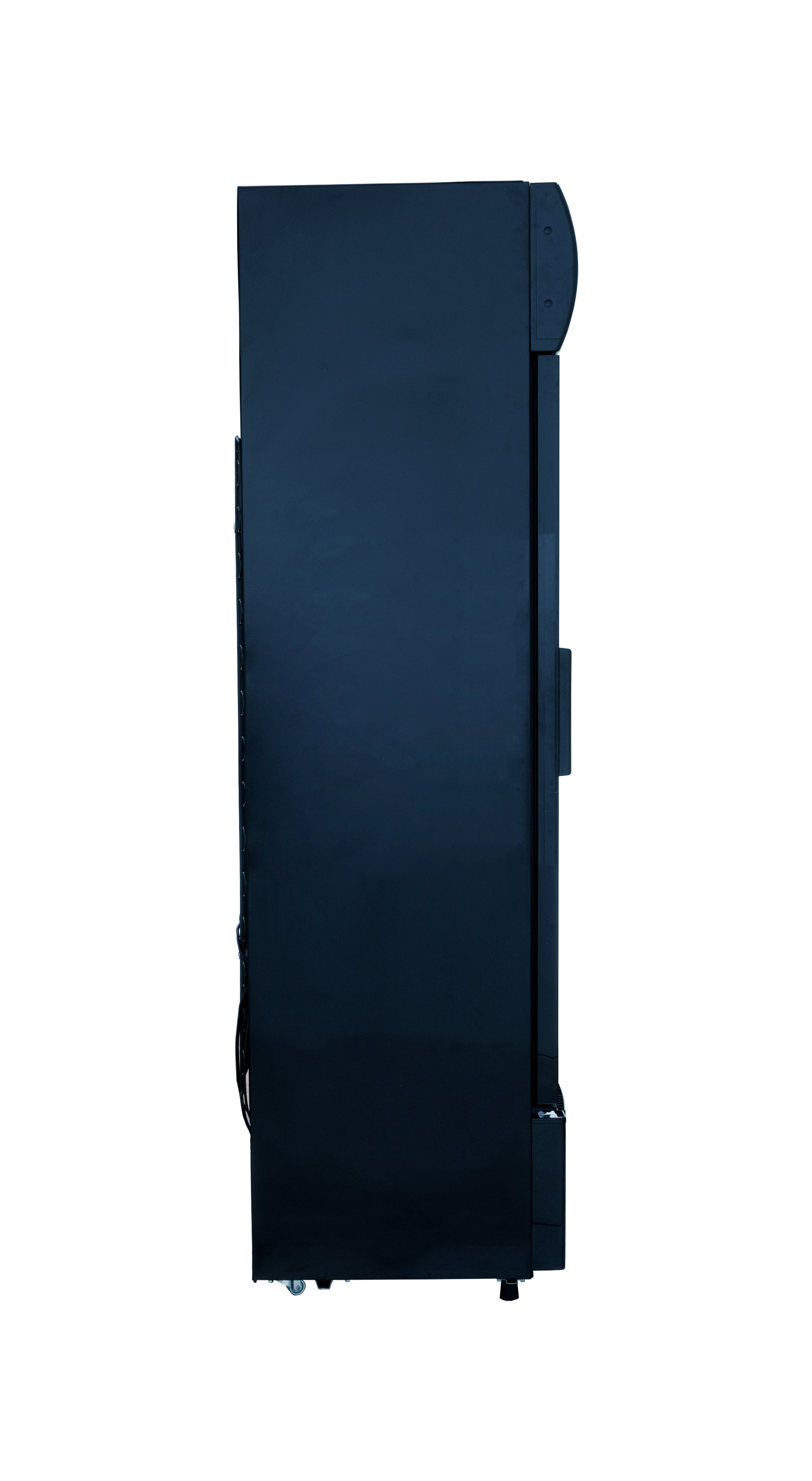 Kühlschrank mit Glastür - Schwarz - 300L - Exquisit