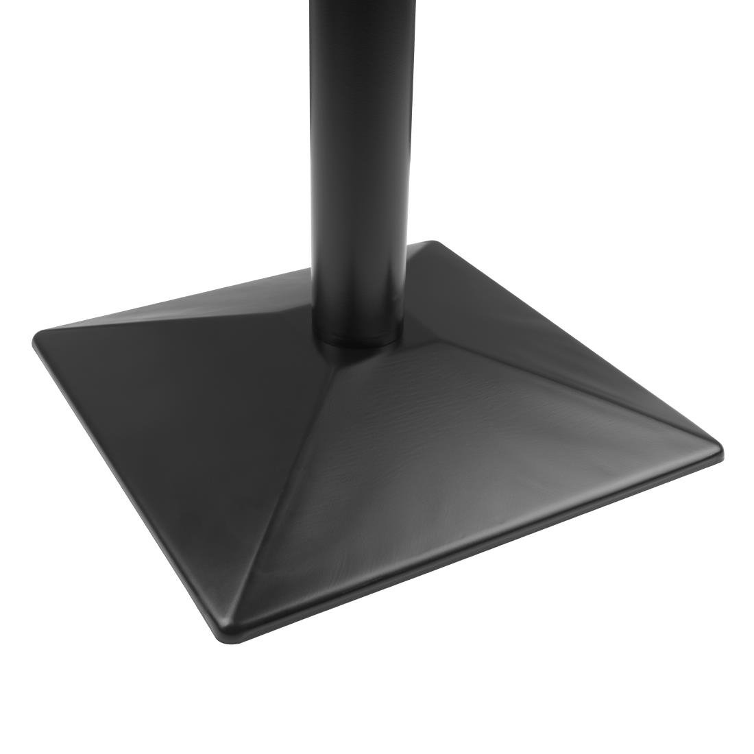 Bolero complete tafel rond donker hout effect 600mm