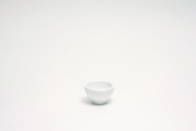 Schaal Melamine 6 cm 4 cl Wit Melamine