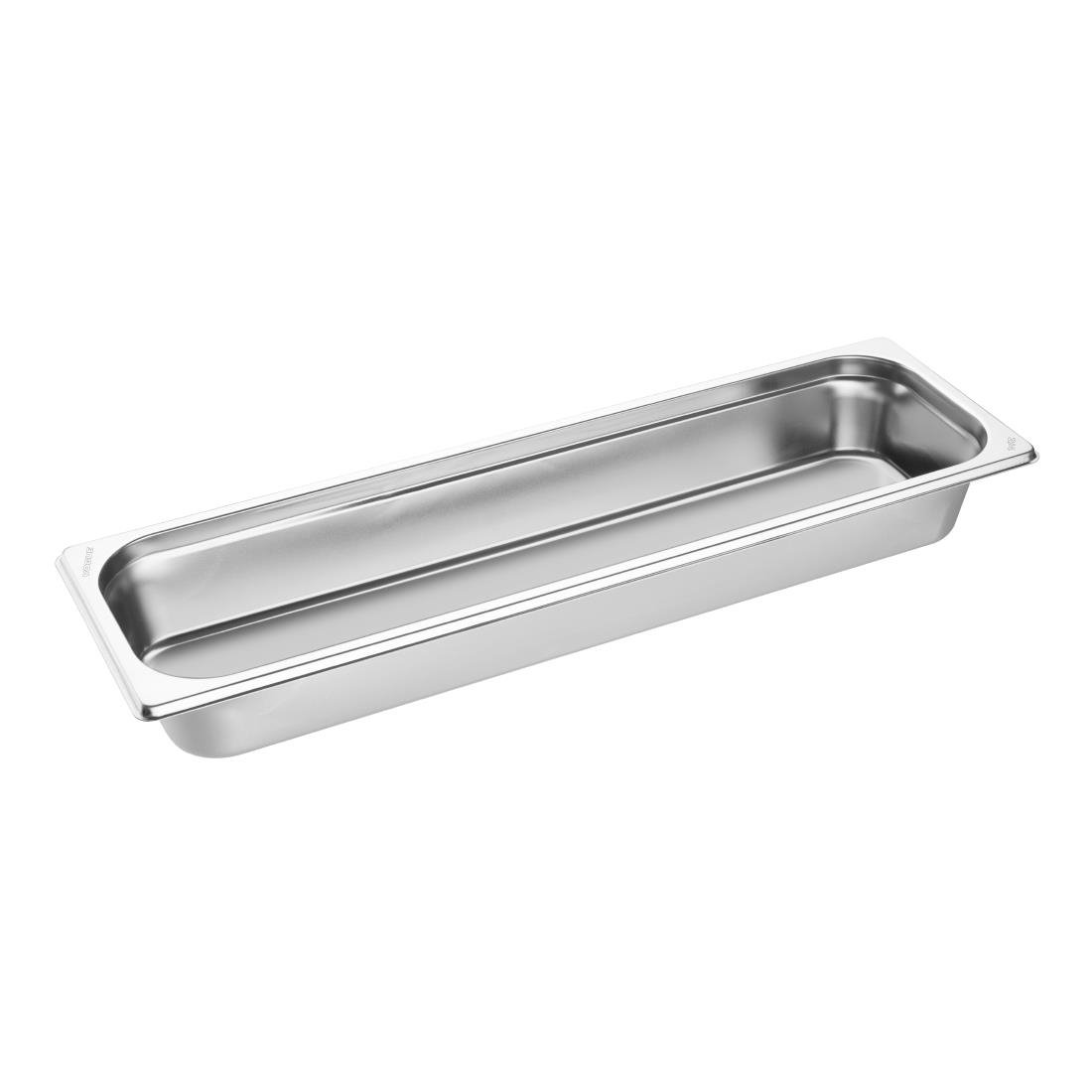 Plateau inox GN 2/4 Vogue 65mm