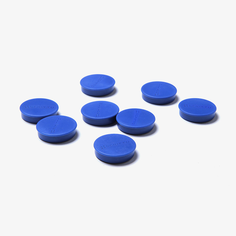 Magneten Blauw 3,5 cm