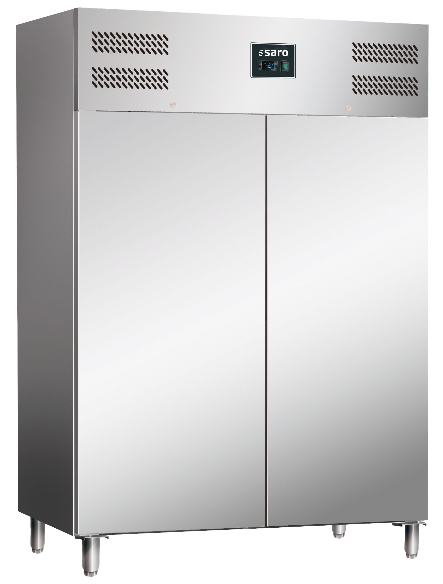 SARO Réfrigérateur professionnel, 2 portes, 2/1GN, TORE GN 1400 TN