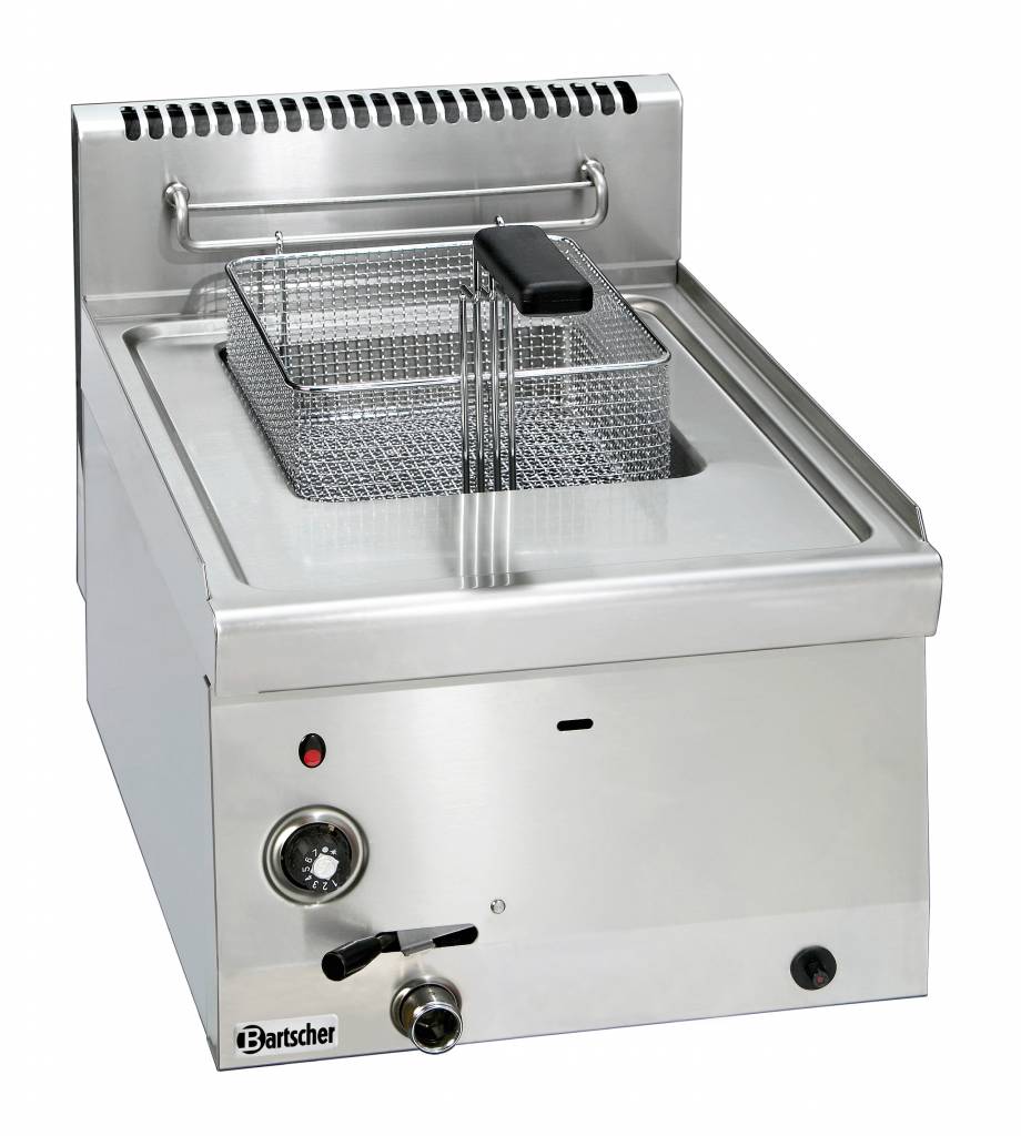 Gas Friteuse | 1x8 Liter | Serie 600 | 6,7KW | 400x600x(H)290mm
