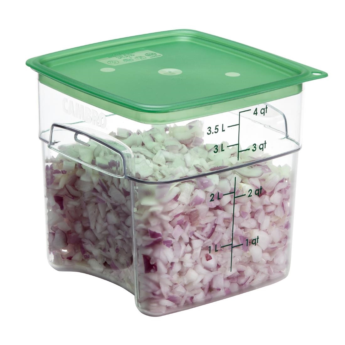 Cambro FreshPro Camsquare Lebensmittelbehälter 3.8Ltr Cambro FreshPro Camsquare Lebensmittelbehälter 3.8Ltr