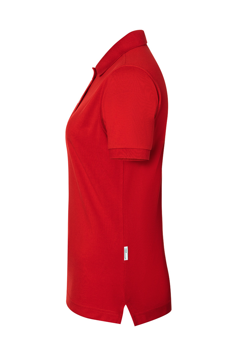 Polo de travail pour femme Modern-Flair, en matériau durable - Rouge - L
