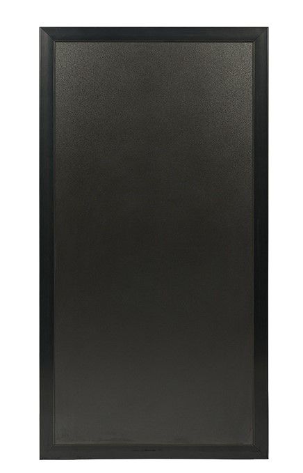 Universeel Multi-krijtbord Zwart | Voor Stoep- of MuurBord | 550x1150(h)mm