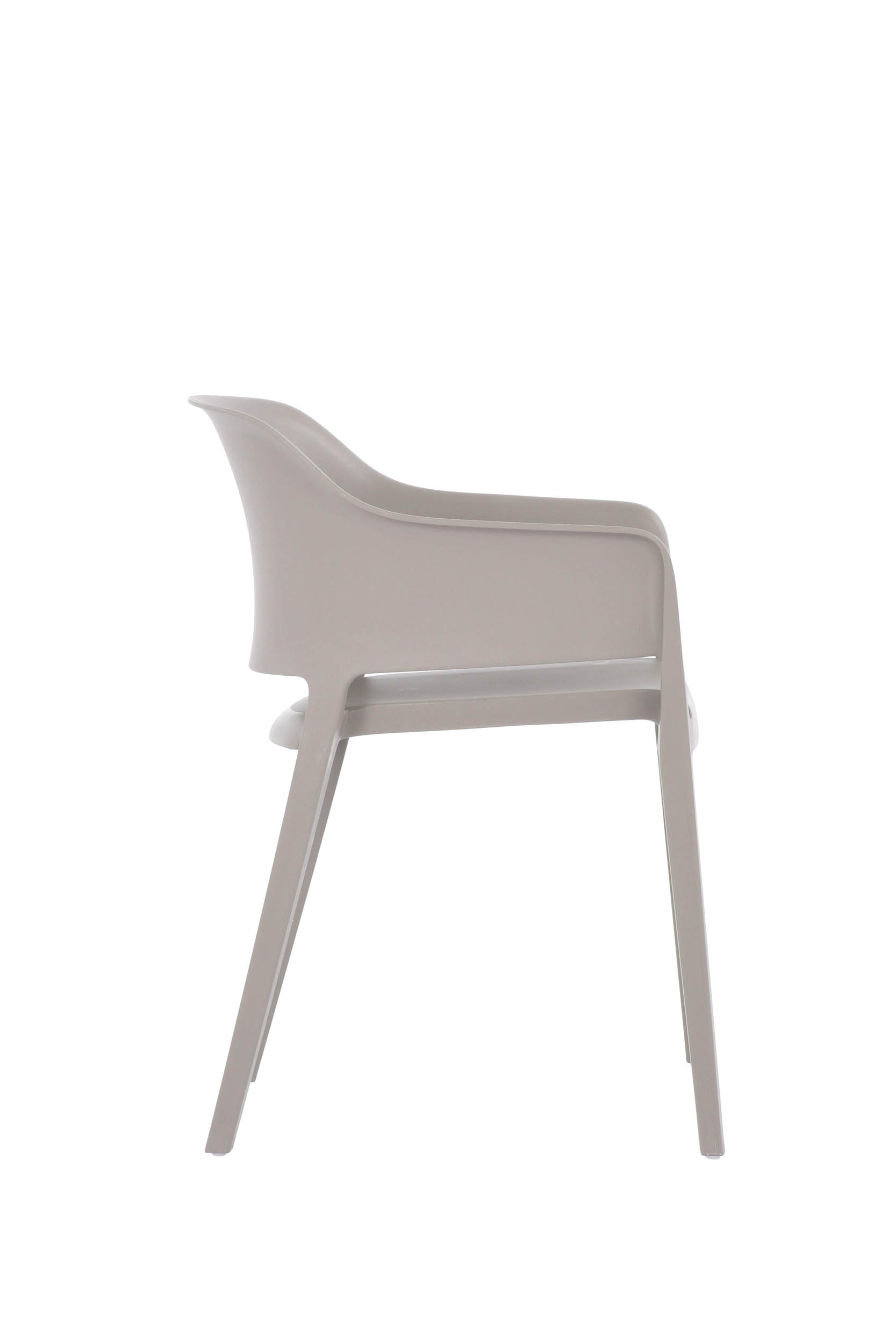 Giethoorn  Tuinstoel stapelbaar Lichtgrijs