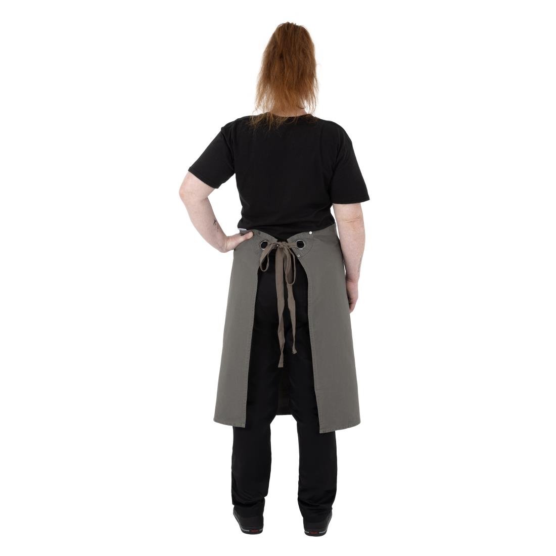 Southside Baumwolle Canvas Bistro Schürze Khaki Southside Baumwolle Canvas Bistro Schürze Khaki
