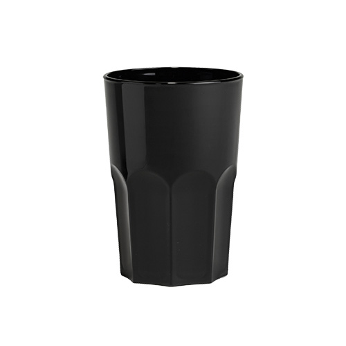 Drinkglas Granity 40cl - PP Zwart - 5 Stuks