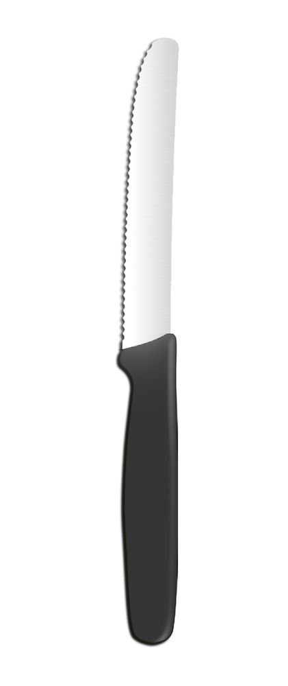 Couteau universel Noir - (L)211mm