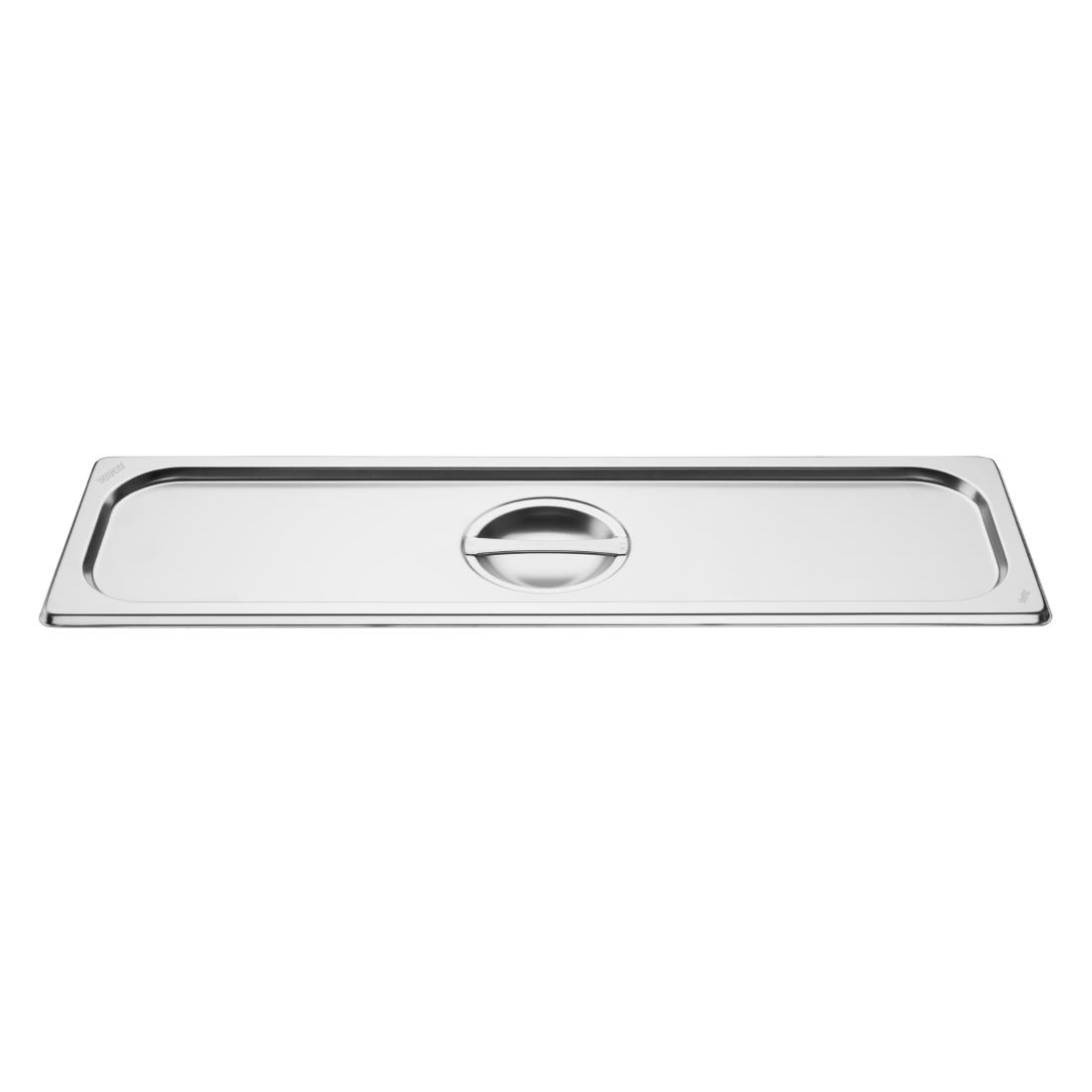 Vogue Edelstahl Gastronorm 2/4 Deckel