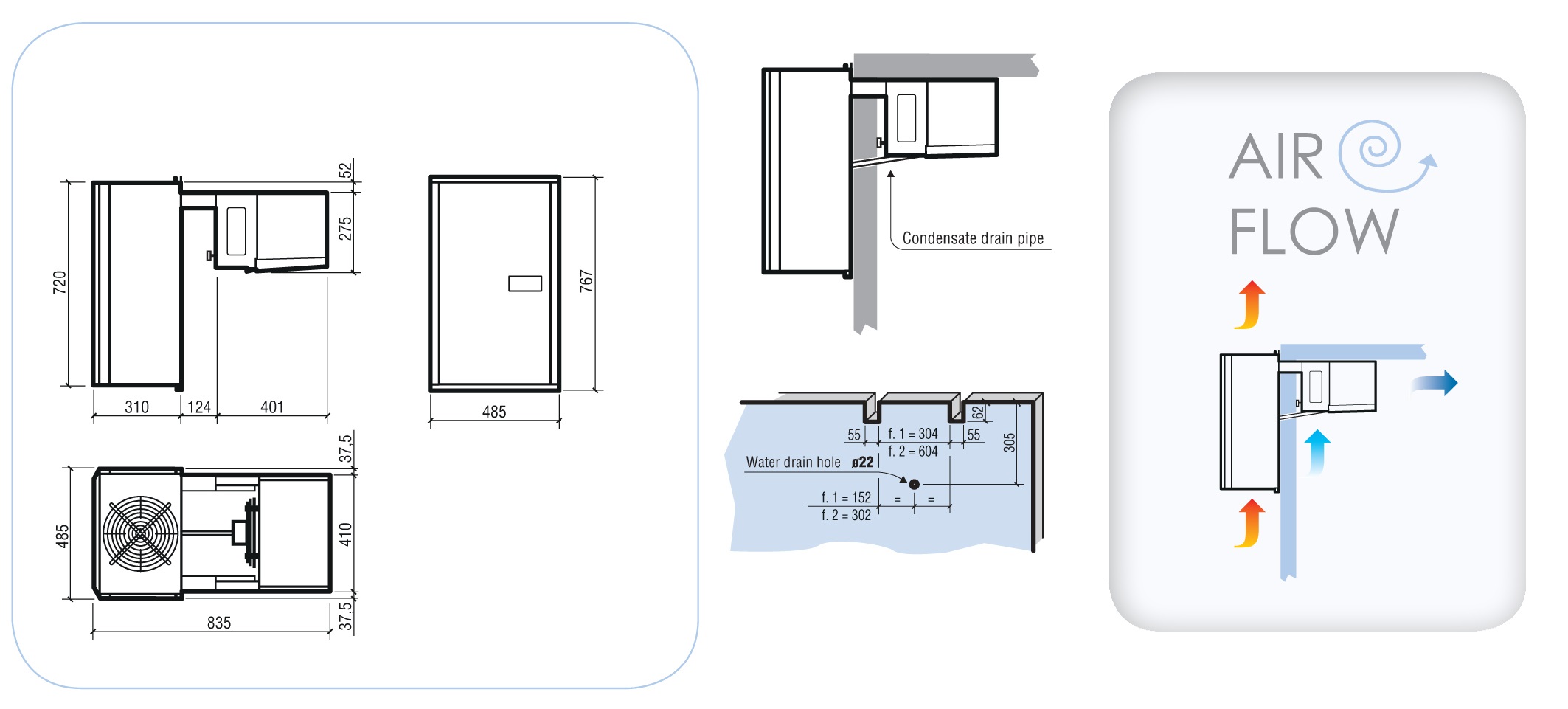 Kühlaggregate Huckepack 8,5-15,5 M3
