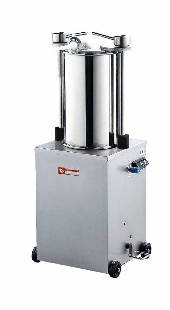 Vertikal hydraulischer Wurstfüller | 25 Liter | 0,7 PS  | 565x950x(h)1160mm