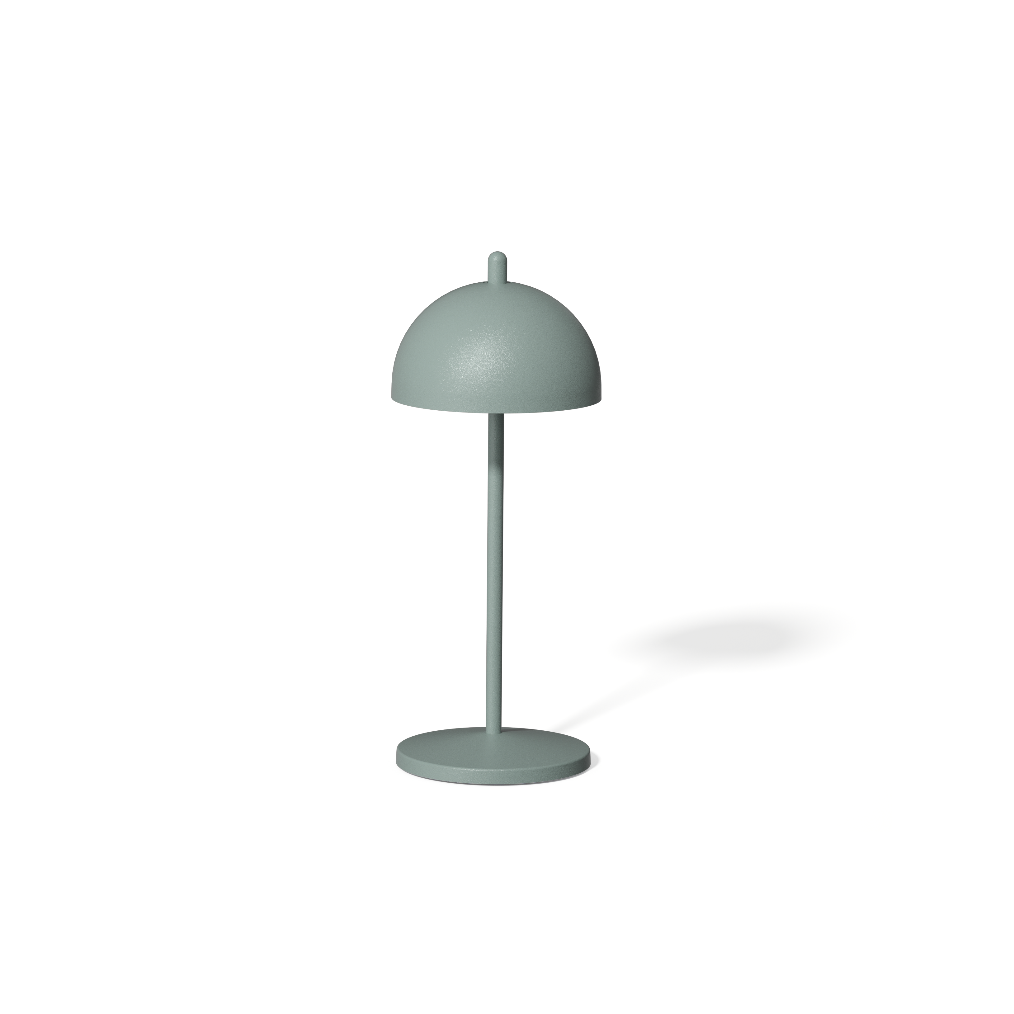 Lampe de table LED YUYU ALICE, hauteur 19,8 cm, diamètre 8 cm, vert menthe mat