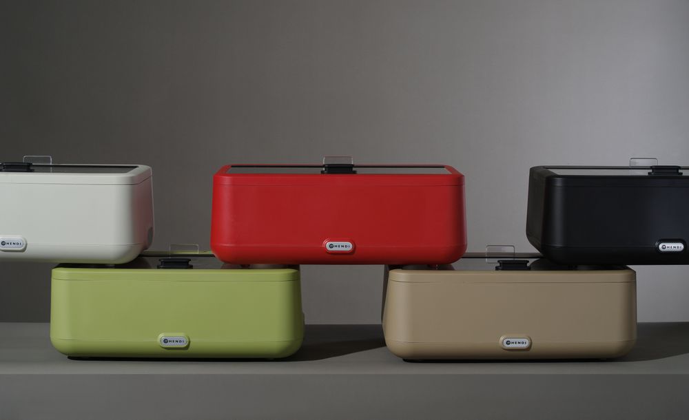 Chafing dish UNIQ - Rouge - 220-240V/700W - 607x402x(H)245mm