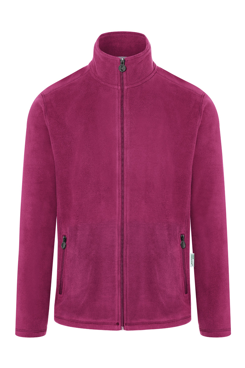 Veste polaire de travail pour homme Warm-Up, en matériau durable - Fuchsia - L