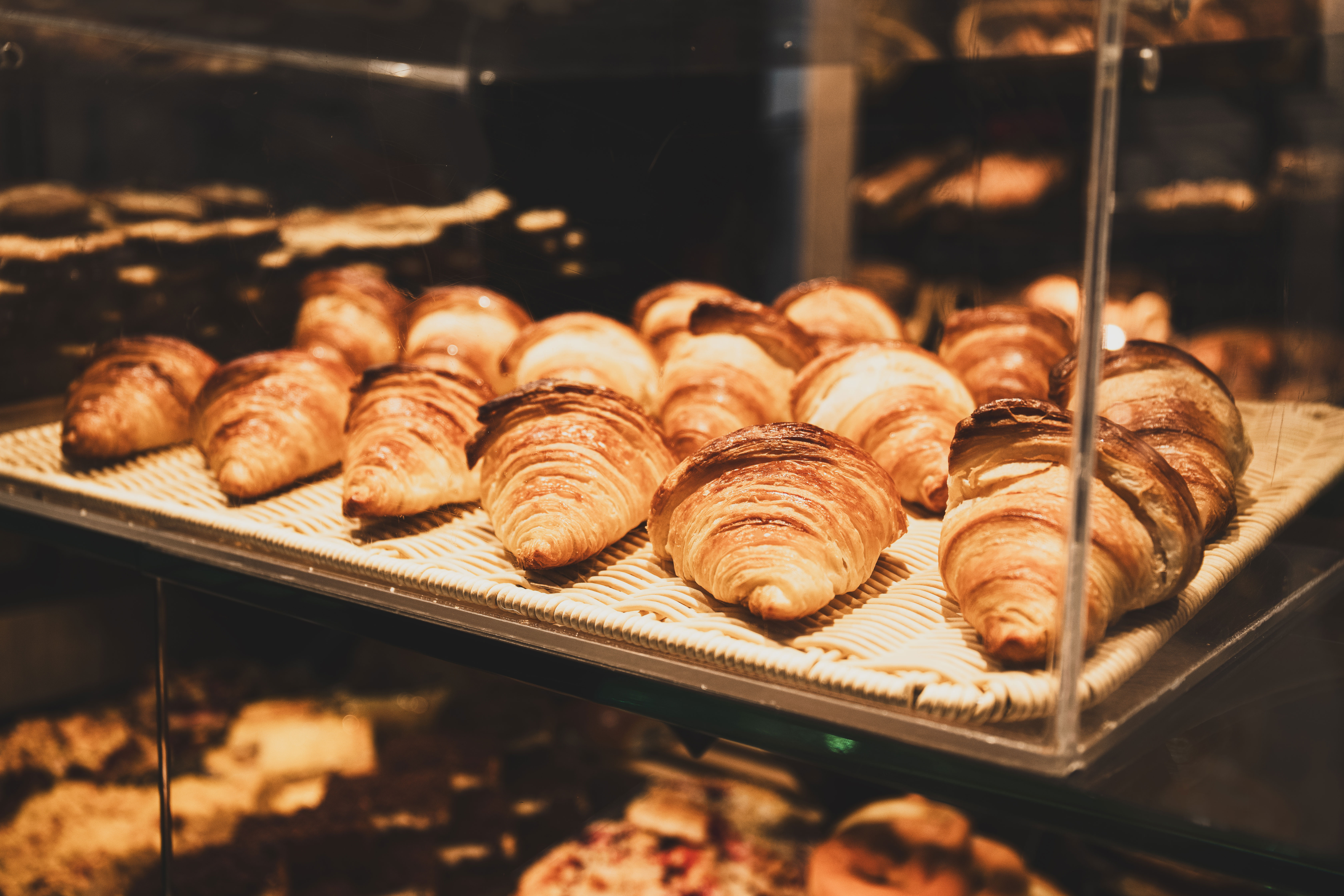 Plateau d'exposition WEAVER PRO – paniers du système, 60 x 40 x 1 cm, beige clair, polypropylène