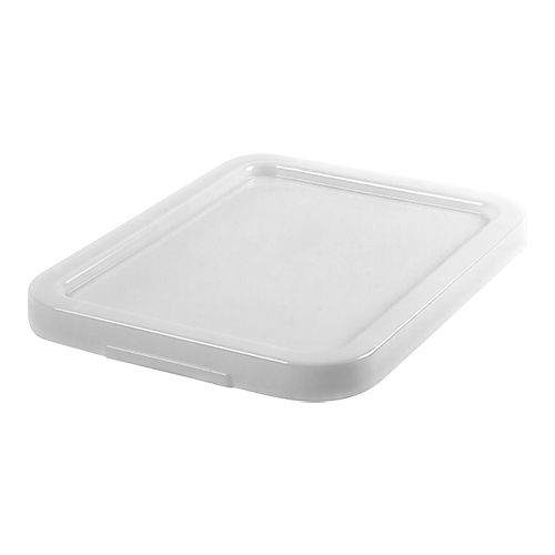 Couvercle de conteneur empilable | plastique | Blanc | 16,5(h)x39,5x29,5cm