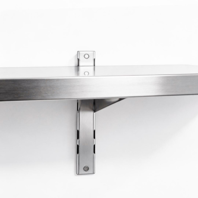 Étagère Murale en Inox – 1000x300x(H)350mm
