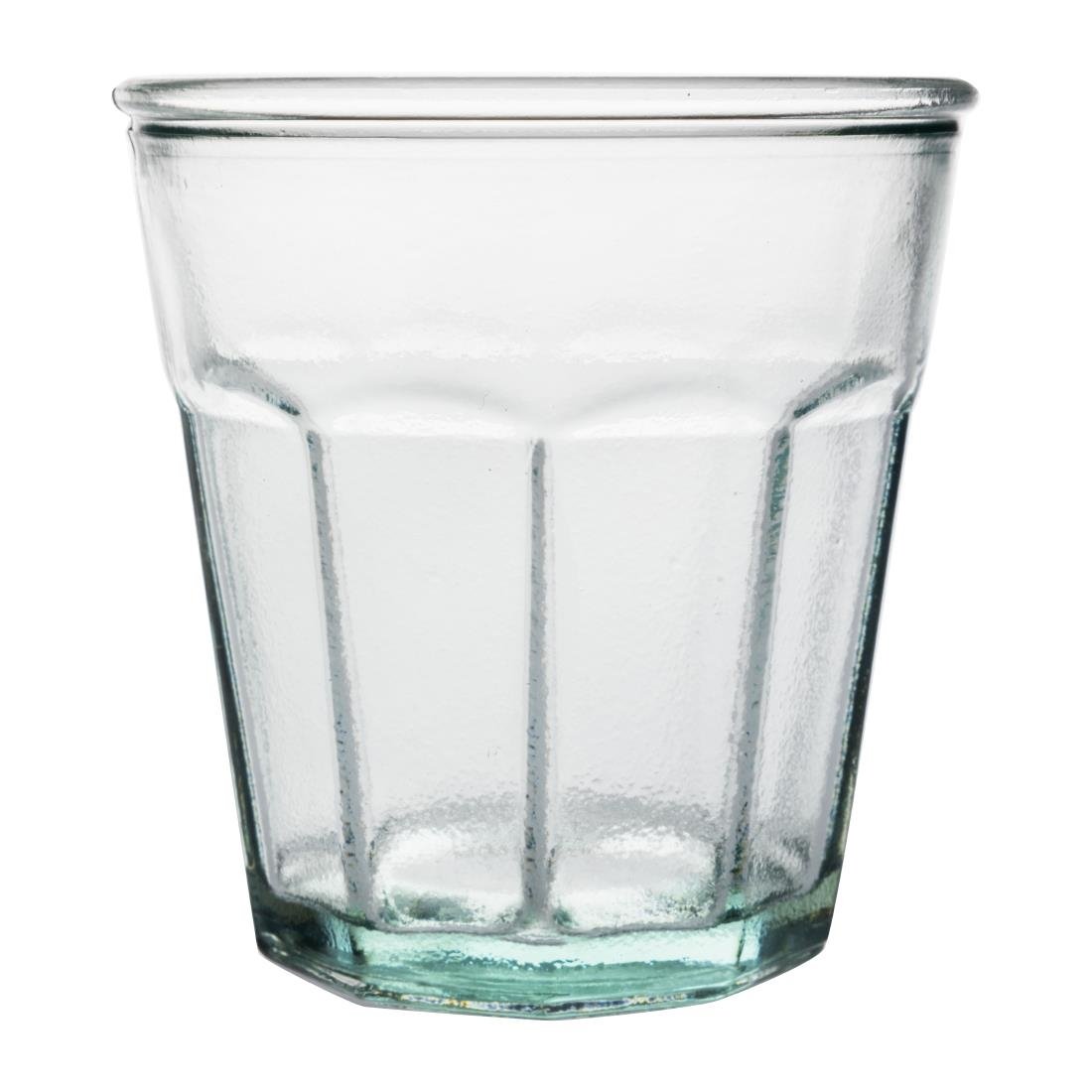 Olympia Orleans-Becher aus recyceltem Glas, 220 ml, 6 Stück