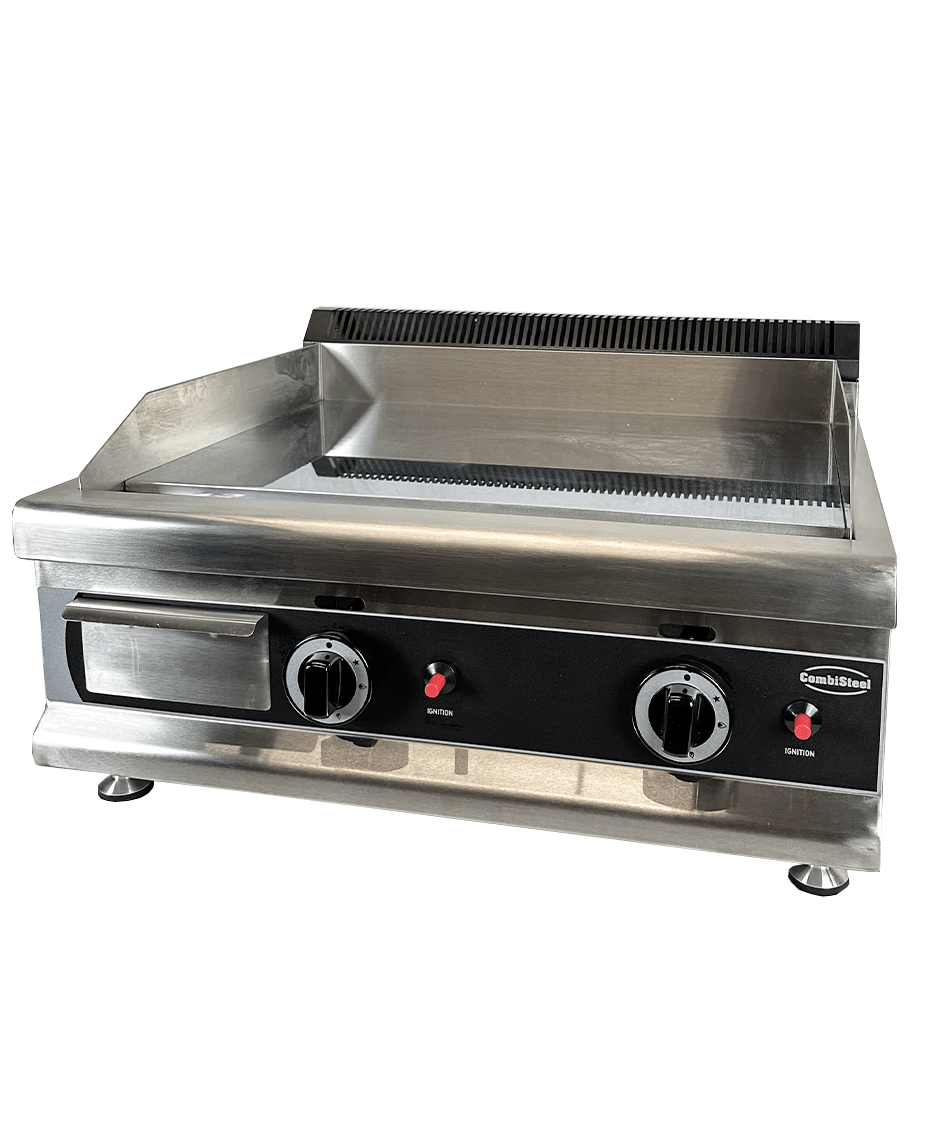 Gas Grillplatte Chrom 650