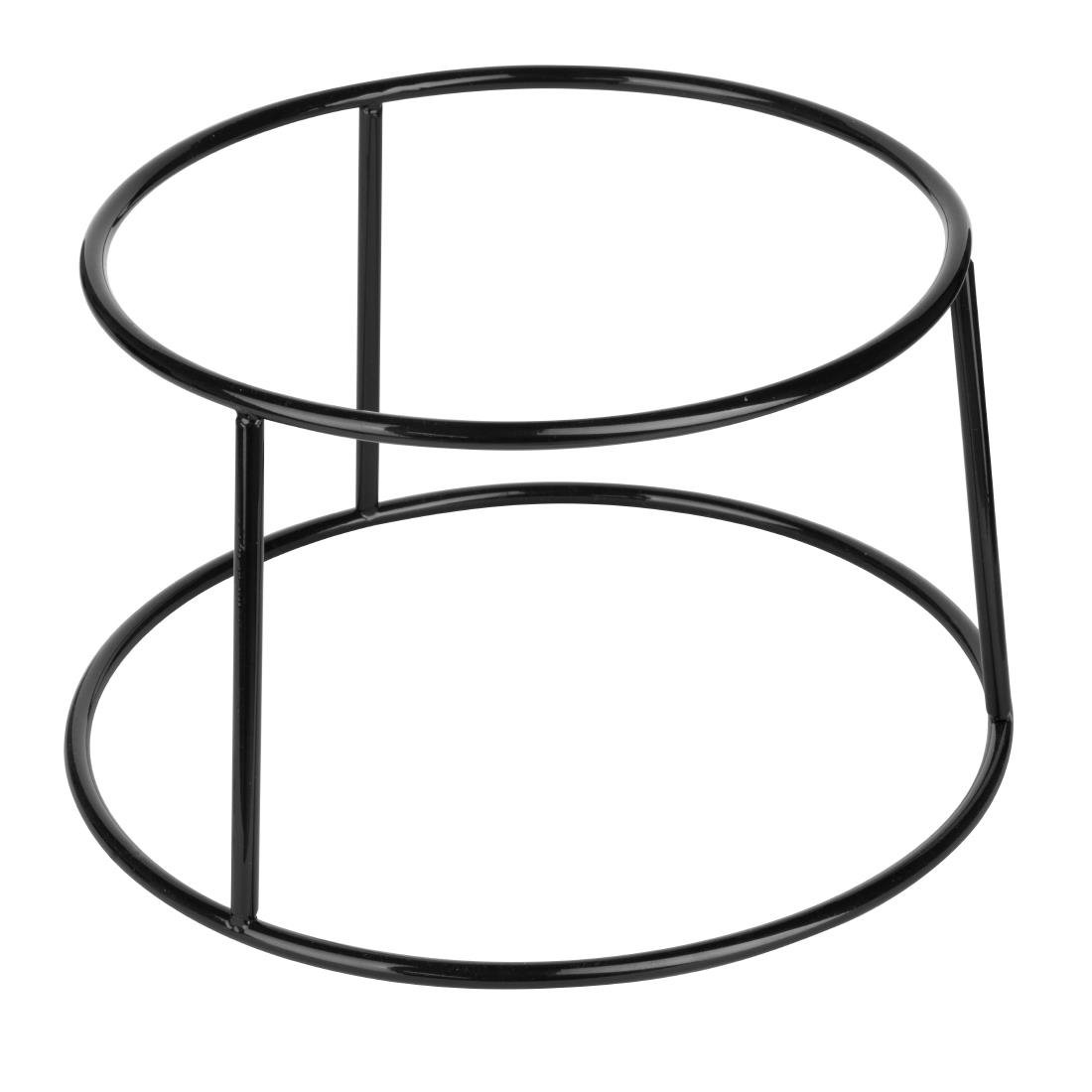 Olympia Rutschfester runder Ständer Multi Schwarzer Draht 230x260x150mm