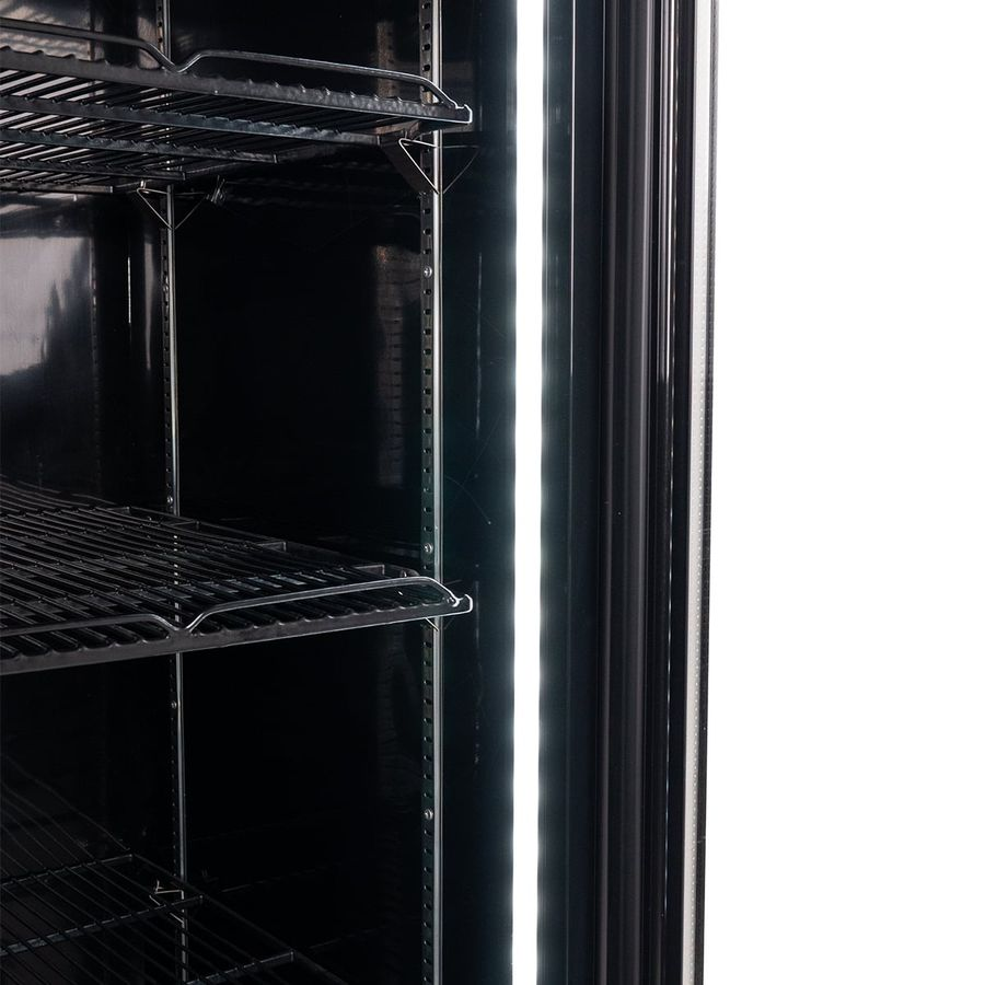 Drankenkoelkast ECO 630 met lichtbak en klapdeuren | 509 Liter | +2 tot +8 °C | Afsluitbaar