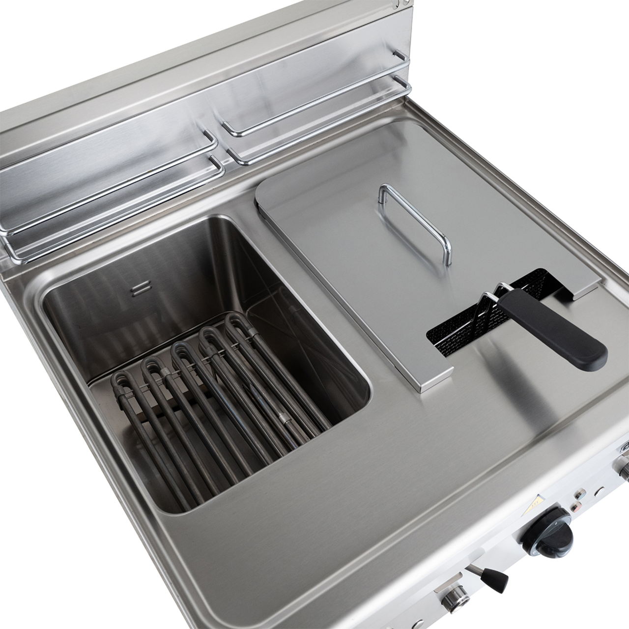 Elektrische friteuse Serie 600 - 60/60 - 8+8 Liter tafelmodel - 18 kW
