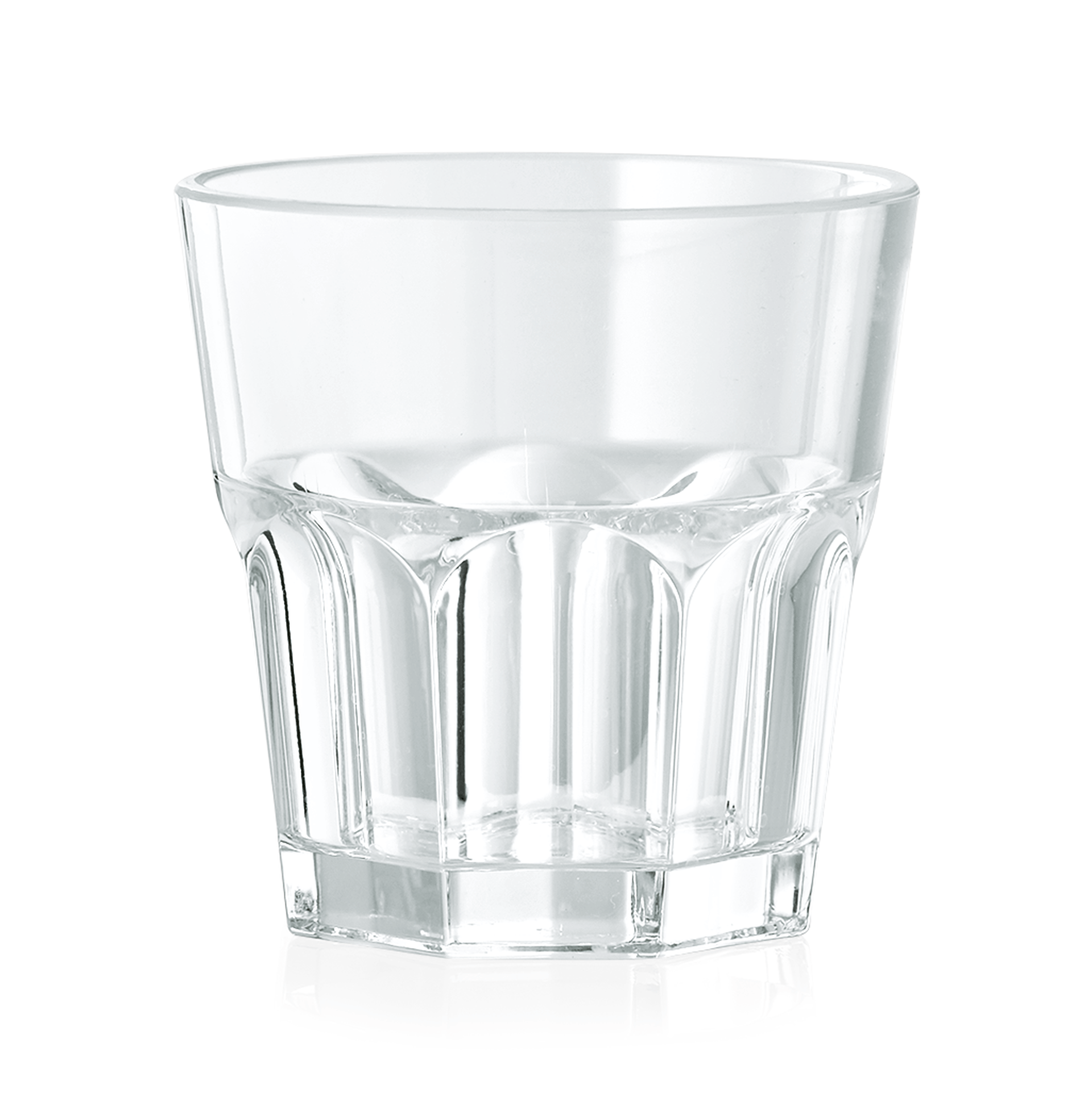 Whiskyglas Set POOL, 170 ml, Ø 7,5 cm, Set á 12 Stück, Polycarbonat