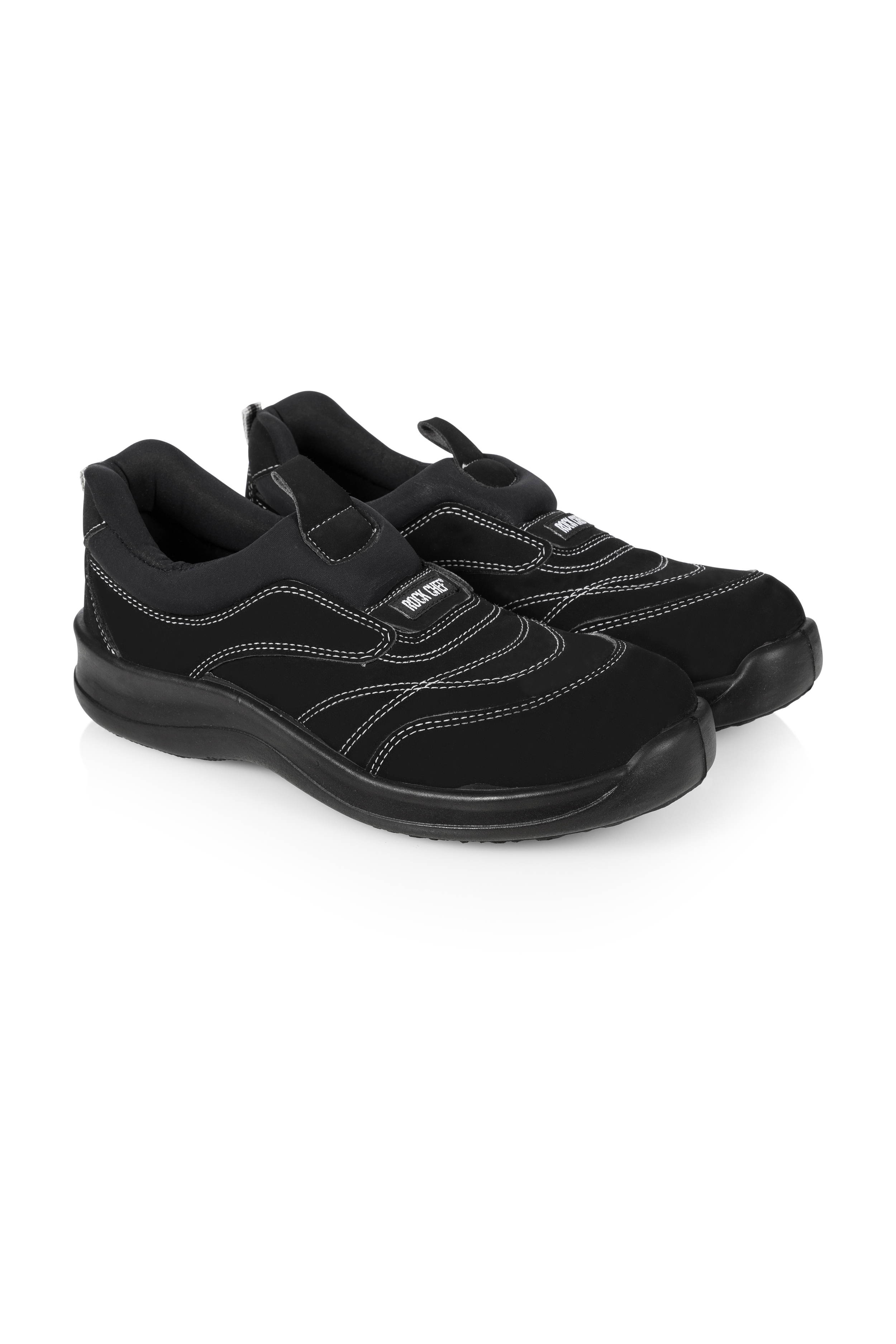 Chaussure de sécurité ROCK CHEF STEP 7, EN ISO 20345:2022, S1-FO-SR - Noir - 36