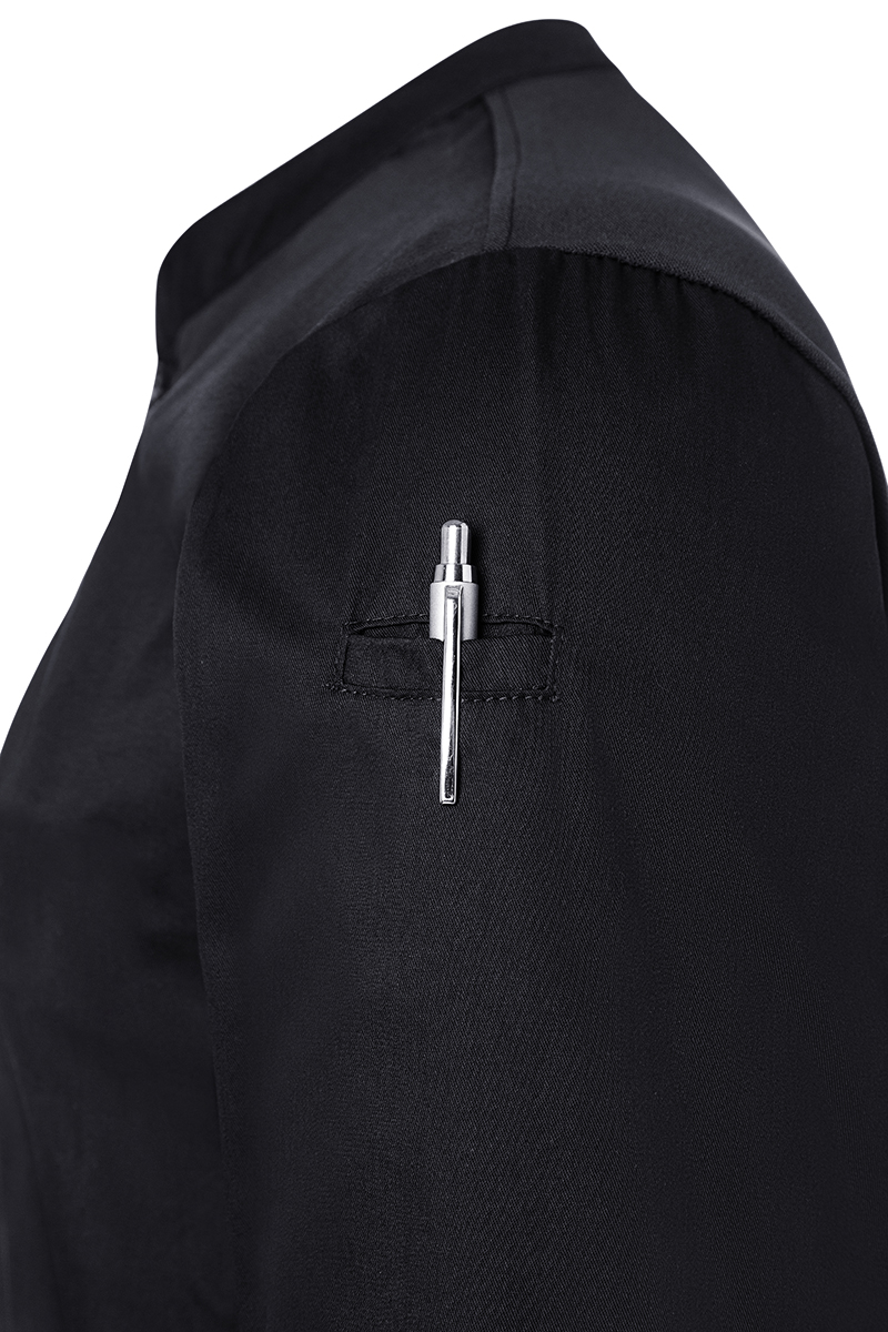 Dameswerkshirt Met Lange Mouwen - Zwart - Xs