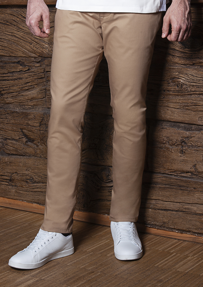 Herren Chinohose Modern-Stretch - Sahara - 46