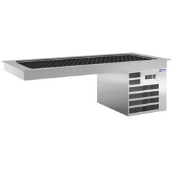 Kühlplatte | 4x1/1GN | Wasserdicht | 0,5 kW | 1440x610x(h)510mm 