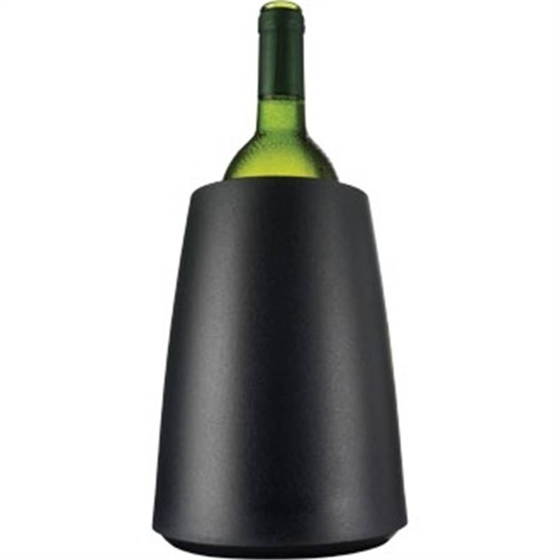 Vacu-Vin Flaschenkühler Schwarz | Ø155x(h)230mm