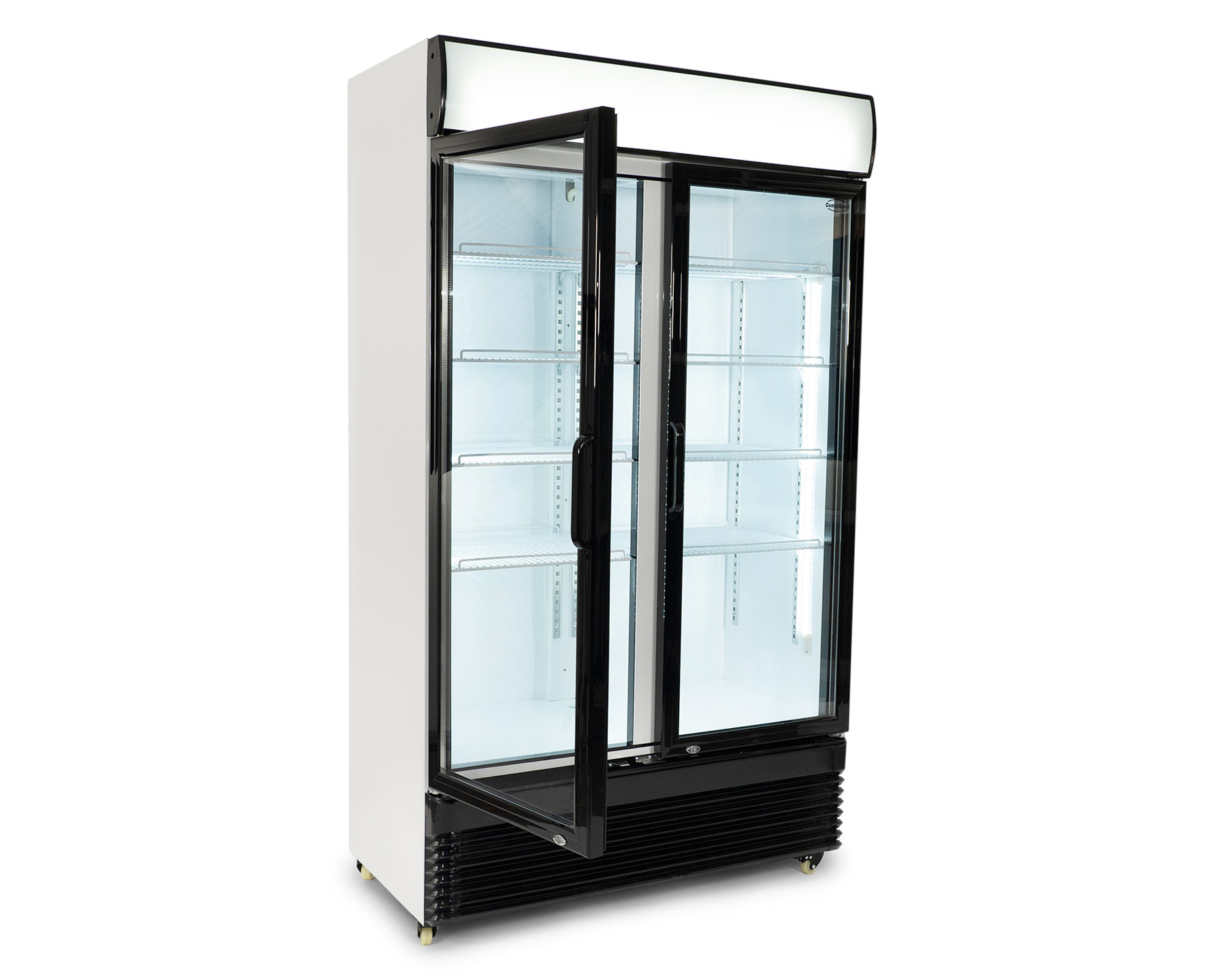 Display-Kühlschrank - 750L - 2 Glastüren