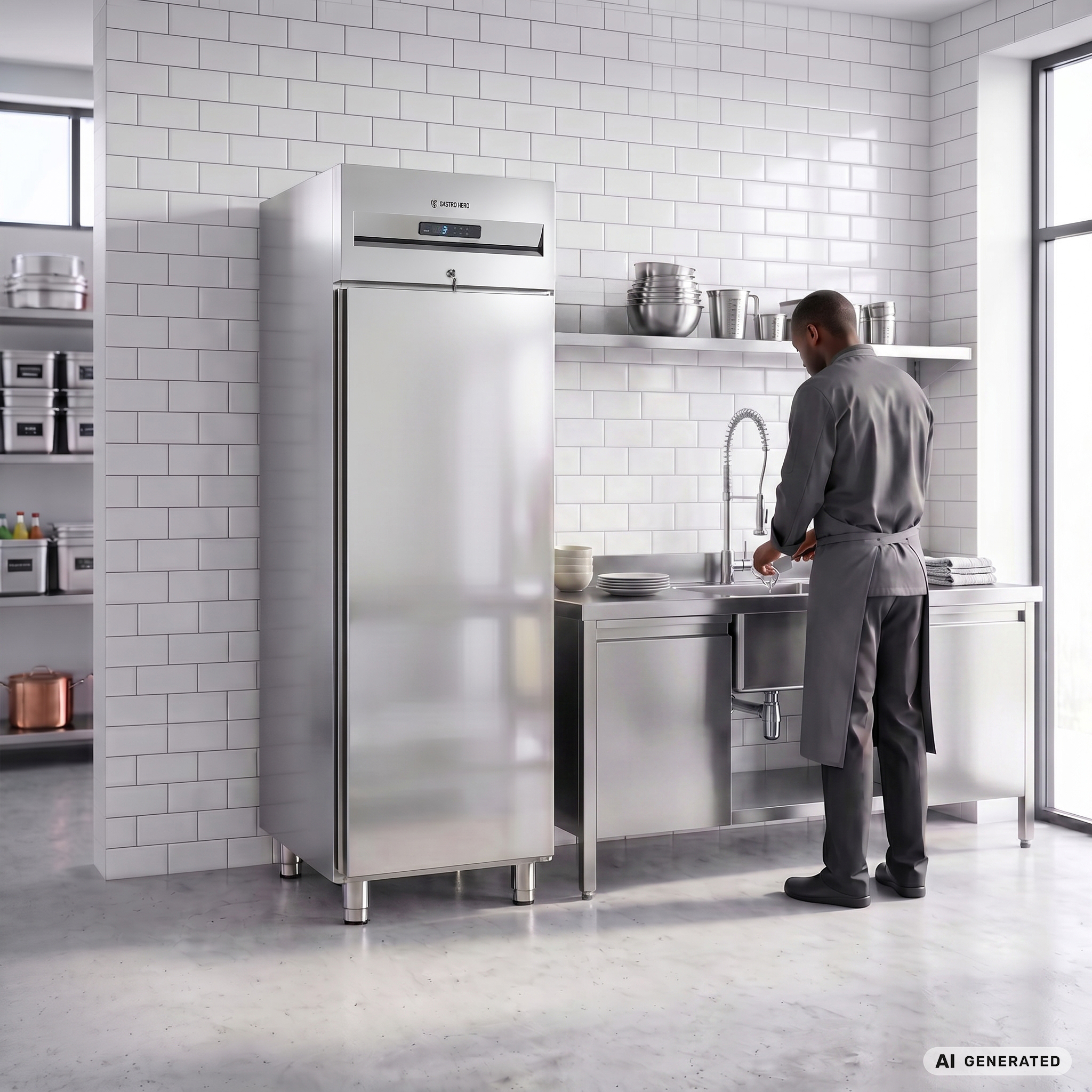 Armoire réfrigérée professionnelle PROFI 700 GN 2/1 Superior