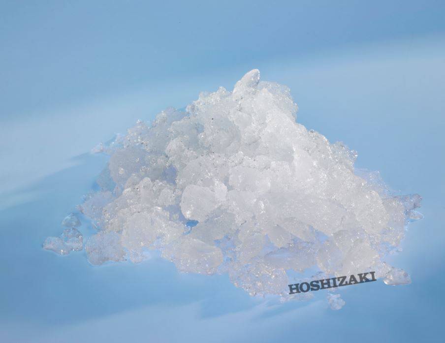 Machine à glace écaille 125kg/24h | Hoshizaki FM-120KE-HC(N) | Refroidi à l'air | Stockage 26kg