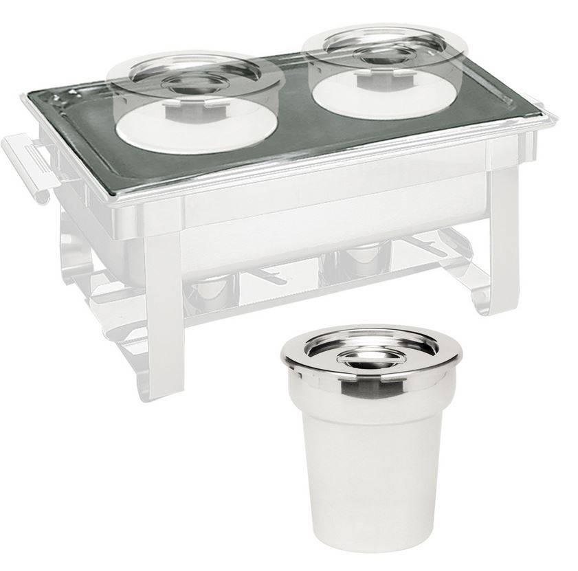 Bain-marie pan m/deksel 4,2 l - voor Thermo System + Chaf.dish