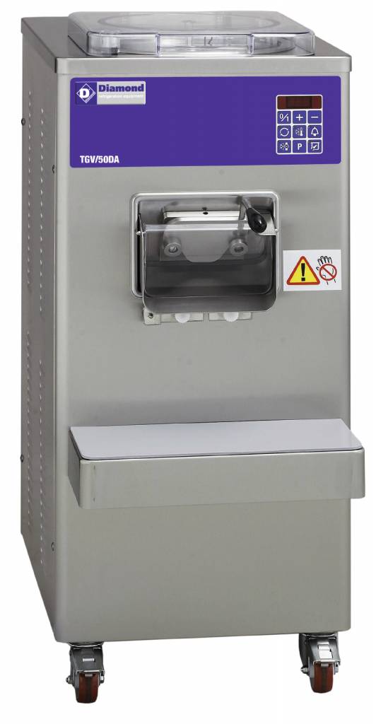 Eismaschine | 60 Liter/Std. | Wasserkondensator | 490x900x(h)1100mm