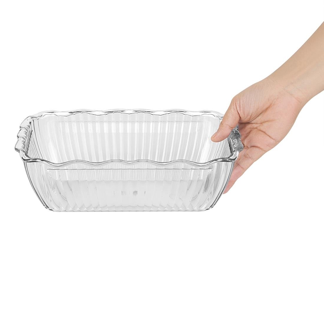 Olympia Kristallon Middelgrote Saladeschaal - Transparant