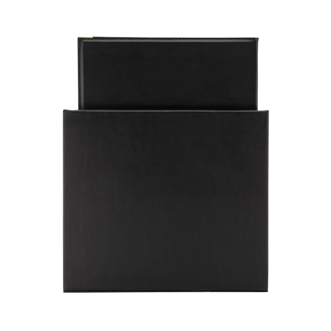 Securit Classic Lederset mit 20 Menükartenhaltern 4x A4 in 1er Box (inkl. 1 Doppeleinlage)