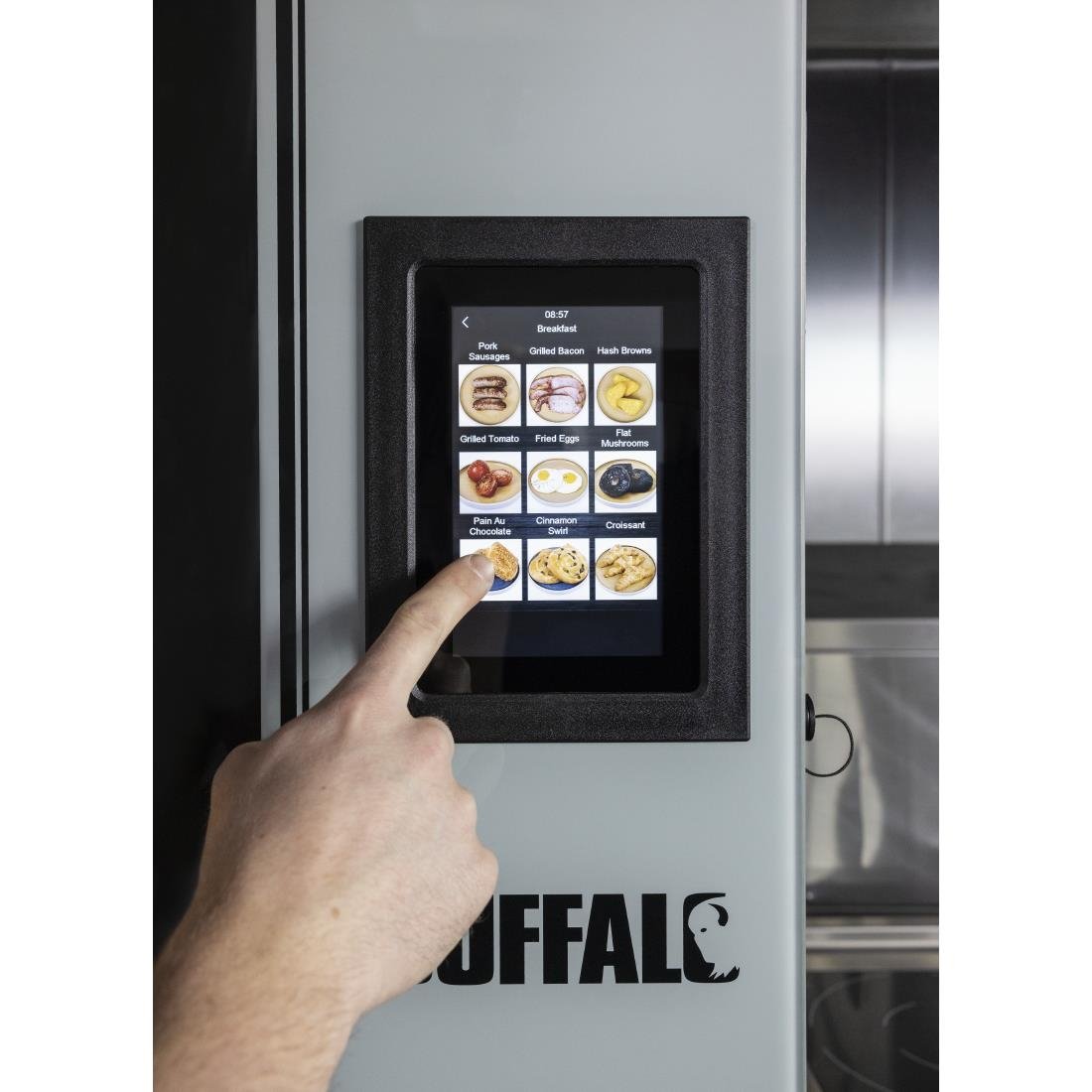 Buffalo Smart Touchscreen Kompakt-Kombibackofen 6 x GN 1/1